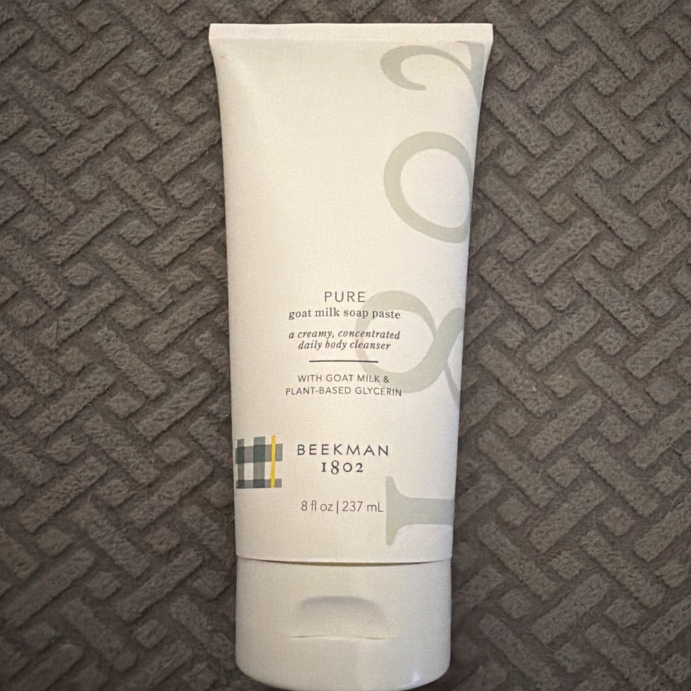 Beekman 1802 Pure‎ Goat Milk Soap Paste Body Cleanser 8 oz New Sealed